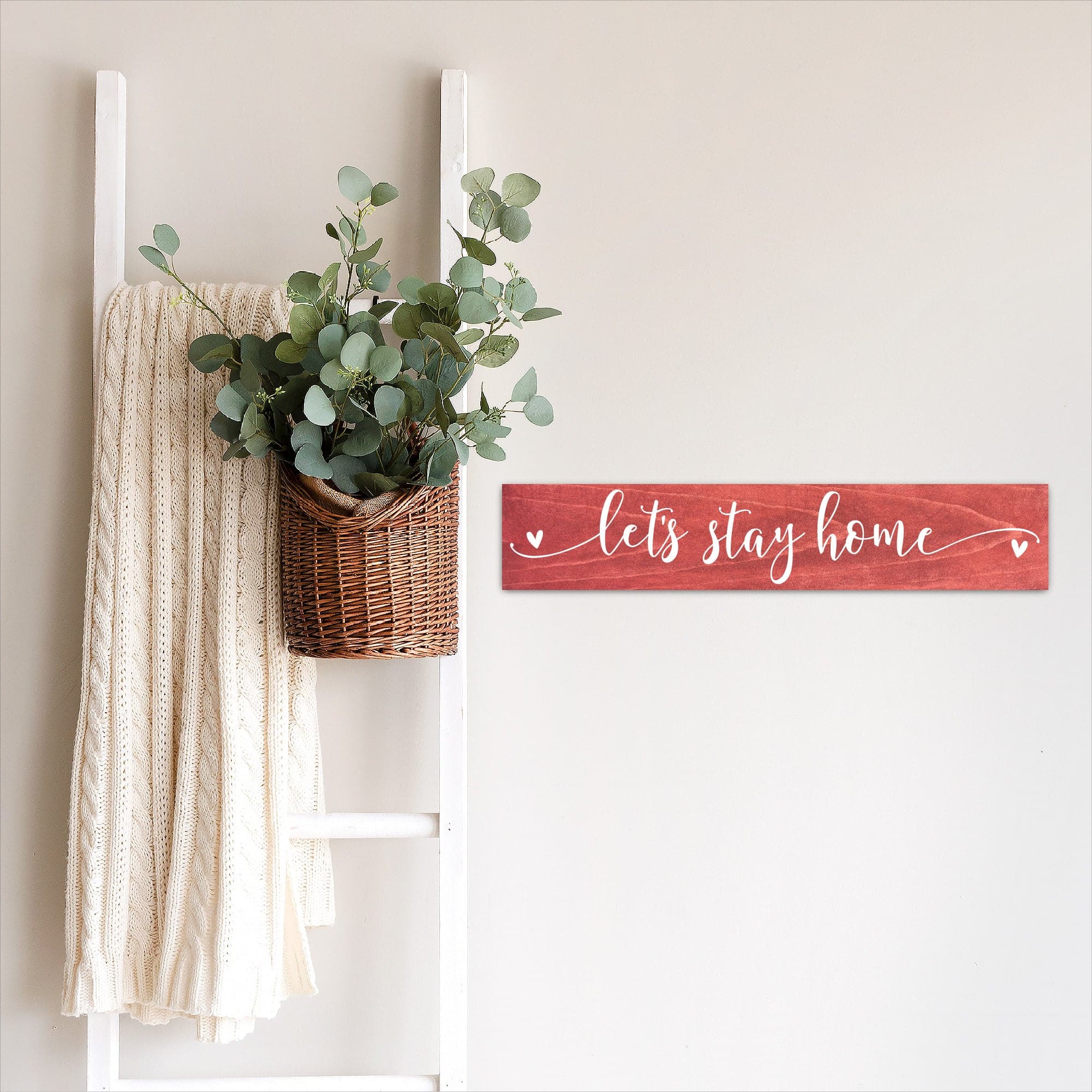 Let's Stay Home - Dream Big Printables