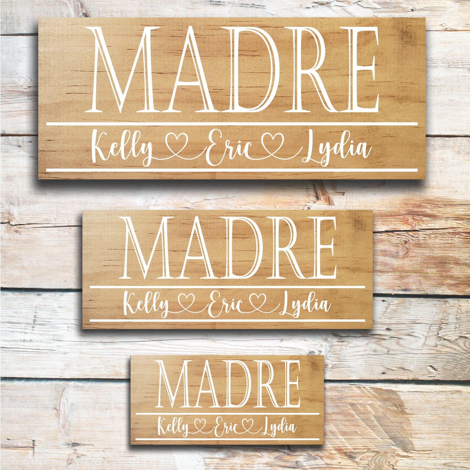 Madre - Custom Mother's Day Sin - Dream Big Printables