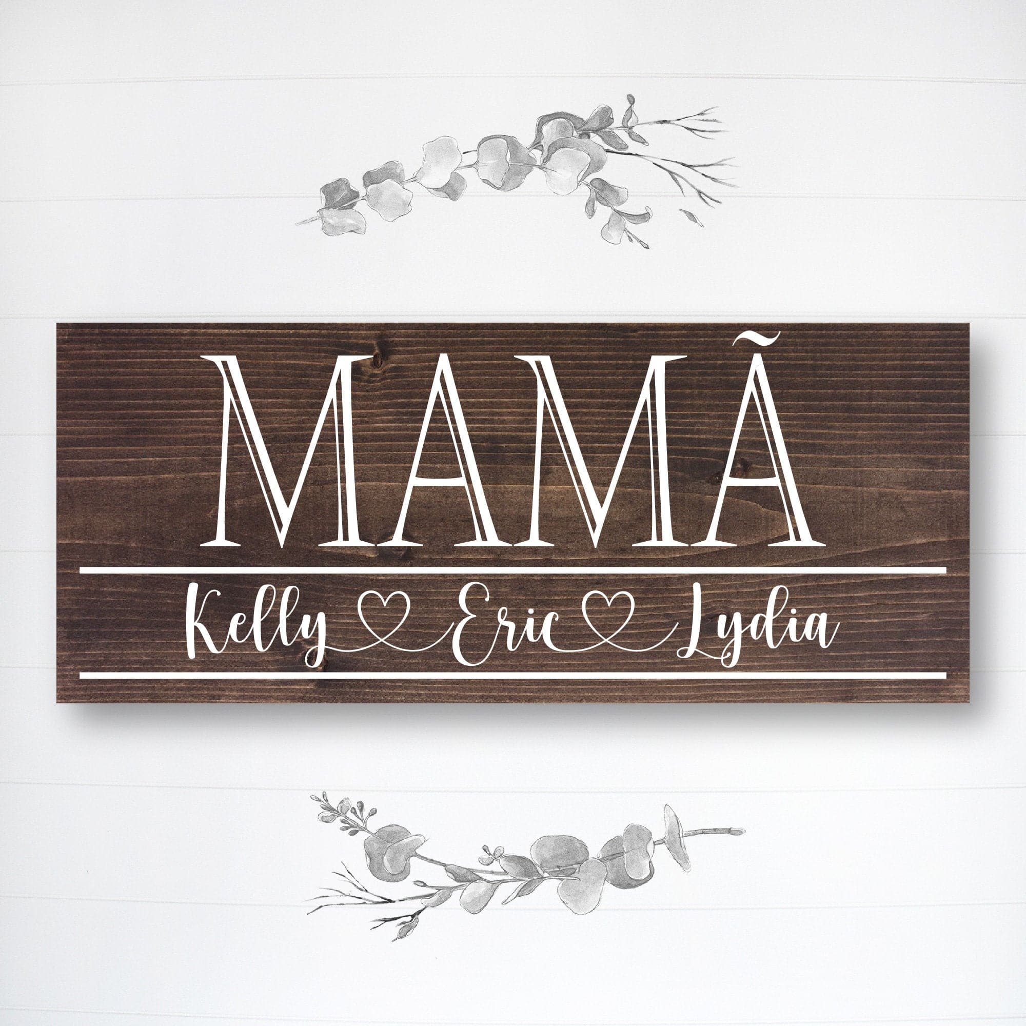 Mamã - Custom Mother's Day Sign - Dream Big Printables