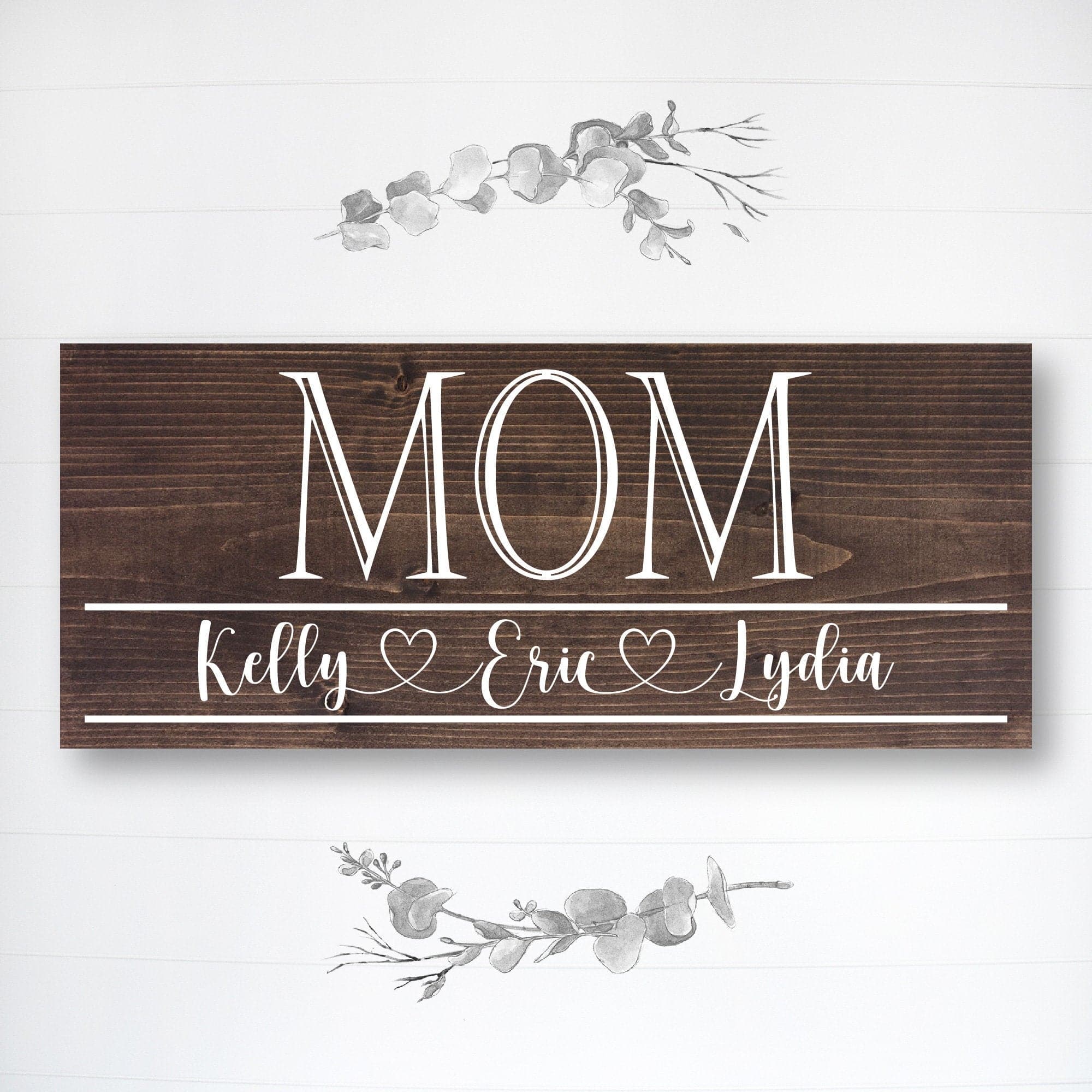 Mom - Custom Mother's Day Sign - Dream Big Printables