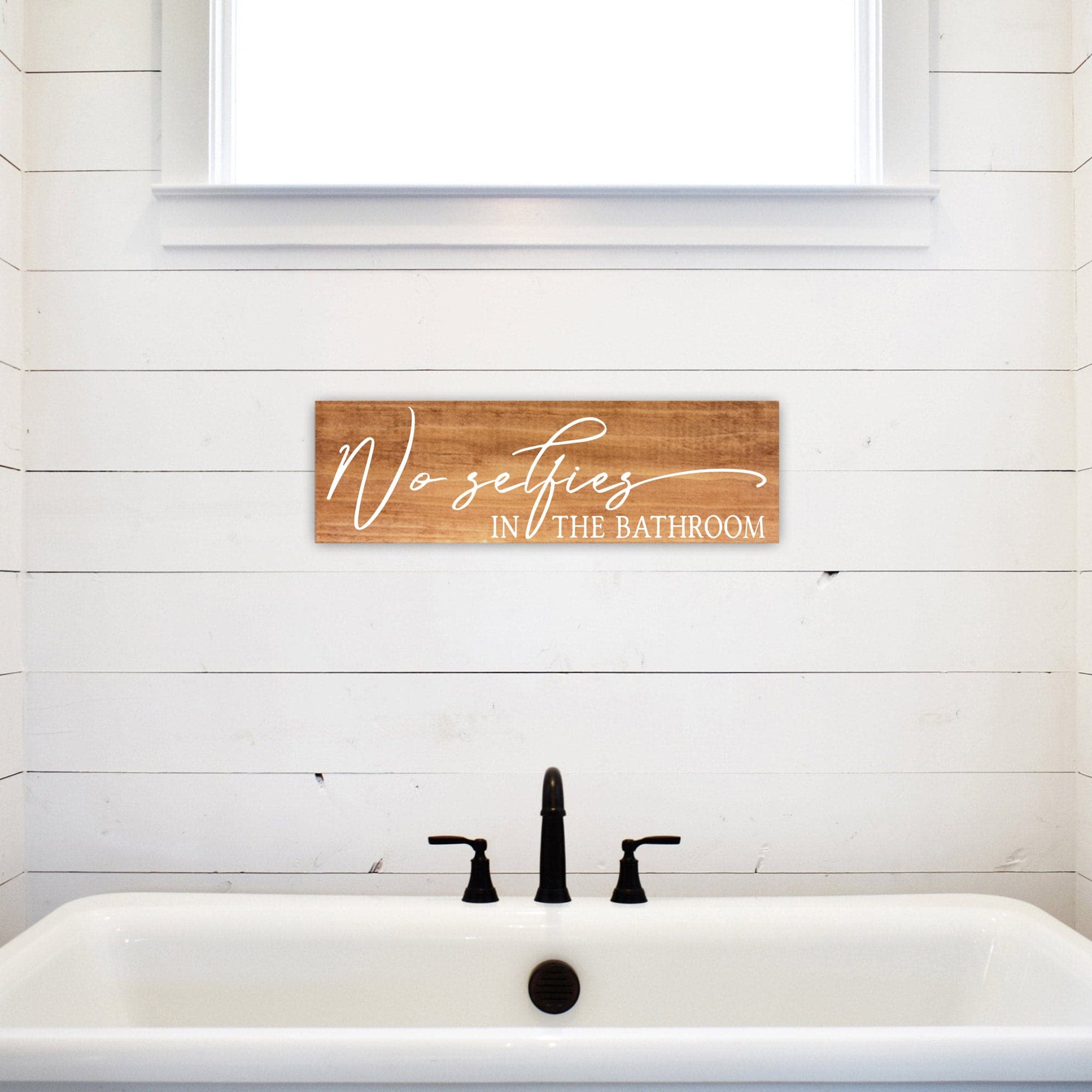 No Selfies in the Bathroom - Dream Big Printables