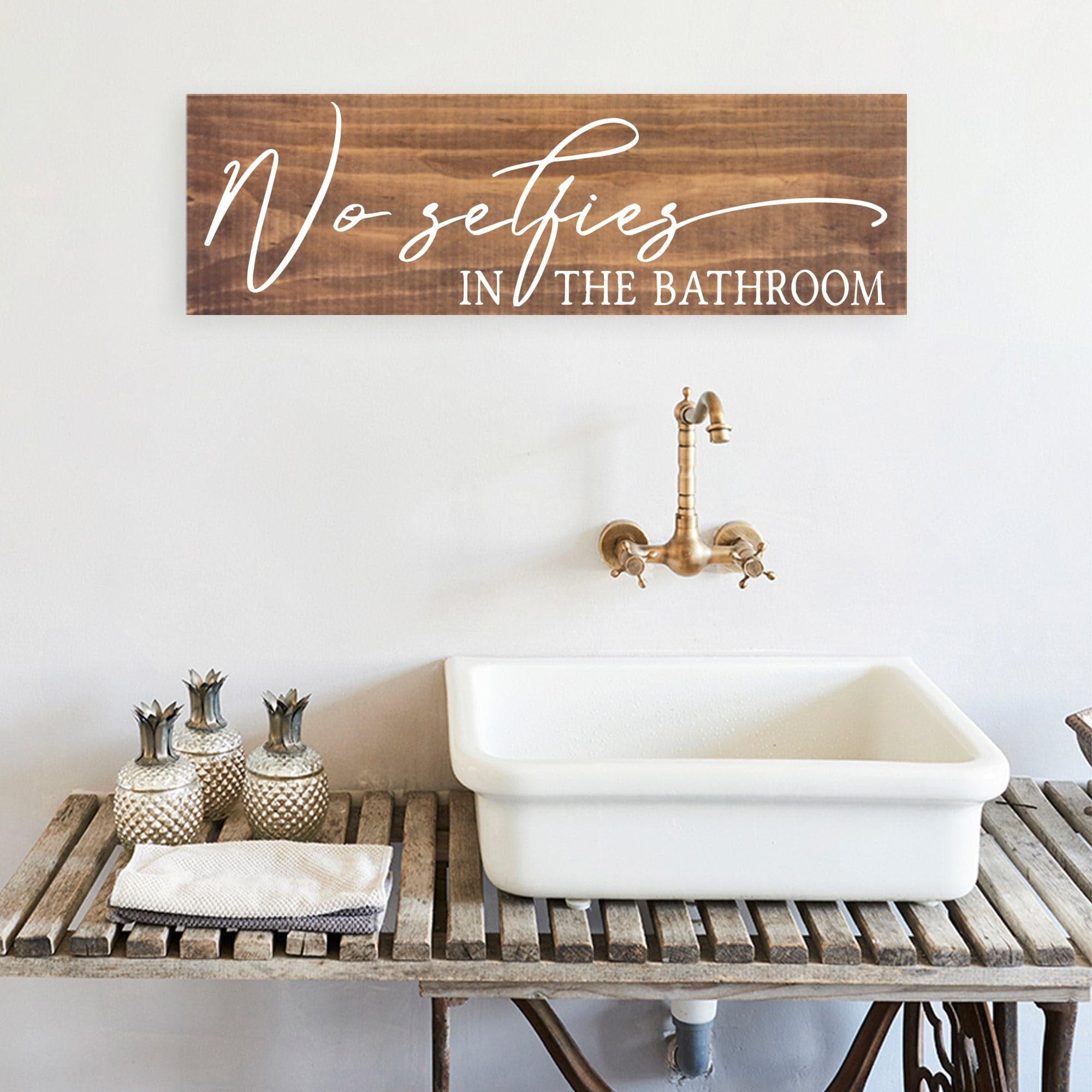 No Selfies in the Bathroom - Dream Big Printables