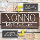 Nonno - Custom Father's Day Sign - Dream Big Printables