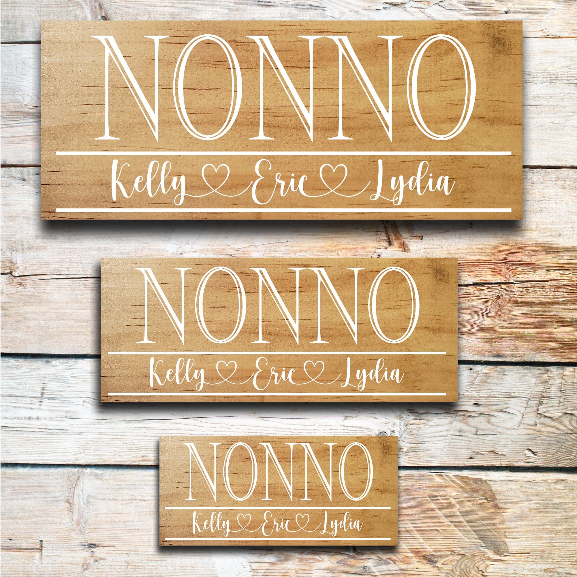 Nonno - Custom Father's Day Sign - Dream Big Printables