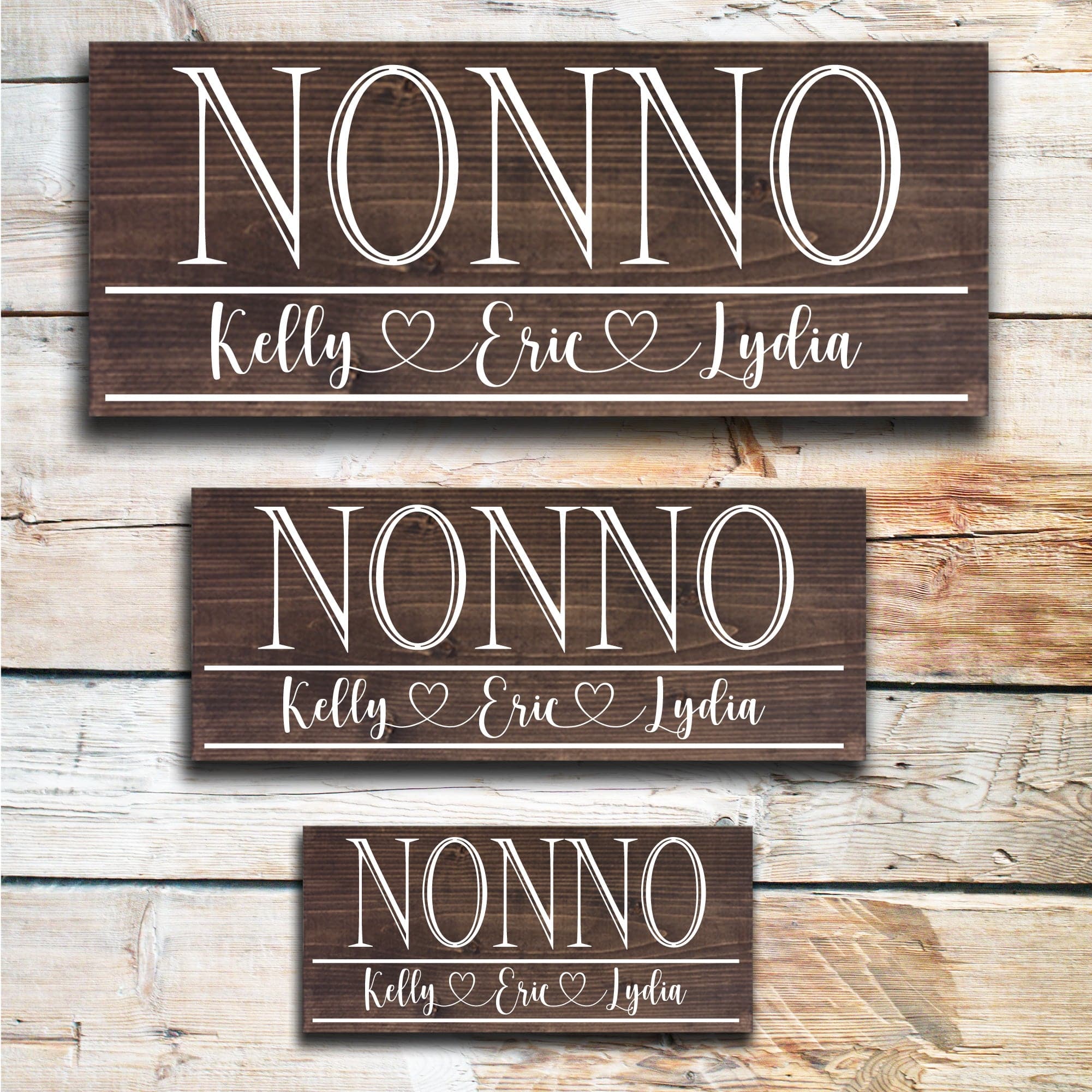 Nonno - Custom Father's Day Sign - Dream Big Printables