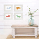 Nursery Airplanes Art Prints (Set of 4) - 8x10s - Dream Big Printables