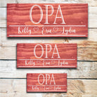 Opa - Custom Father's Day Sign - Dream Big Printables