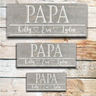 Papa - Custom Father's Day Sign - Dream Big Printables