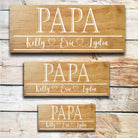 Papa - Custom Father's Day Sign - Dream Big Printables