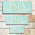 Papa - Custom Father's Day Sign - Dream Big Printables