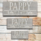 Pappy - Custom Father's Day Sign - Dream Big Printables