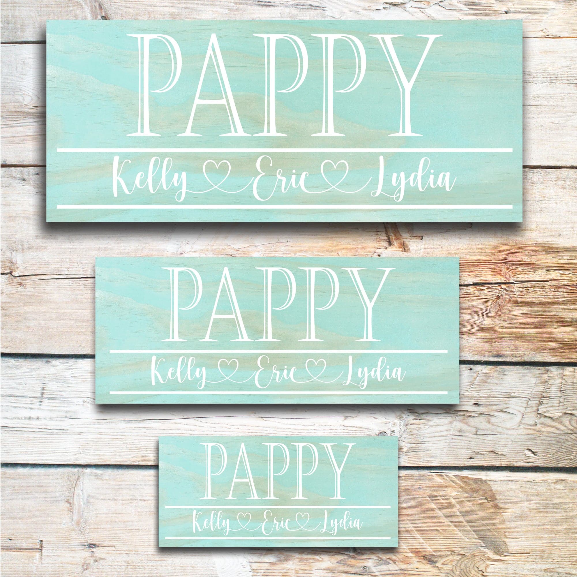 Pappy - Custom Father's Day Sign - Dream Big Printables