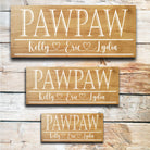 PawPaw - Custom Father's Day Sign - Dream Big Printables