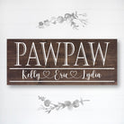 PawPaw - Custom Father's Day Sign - Dream Big Printables