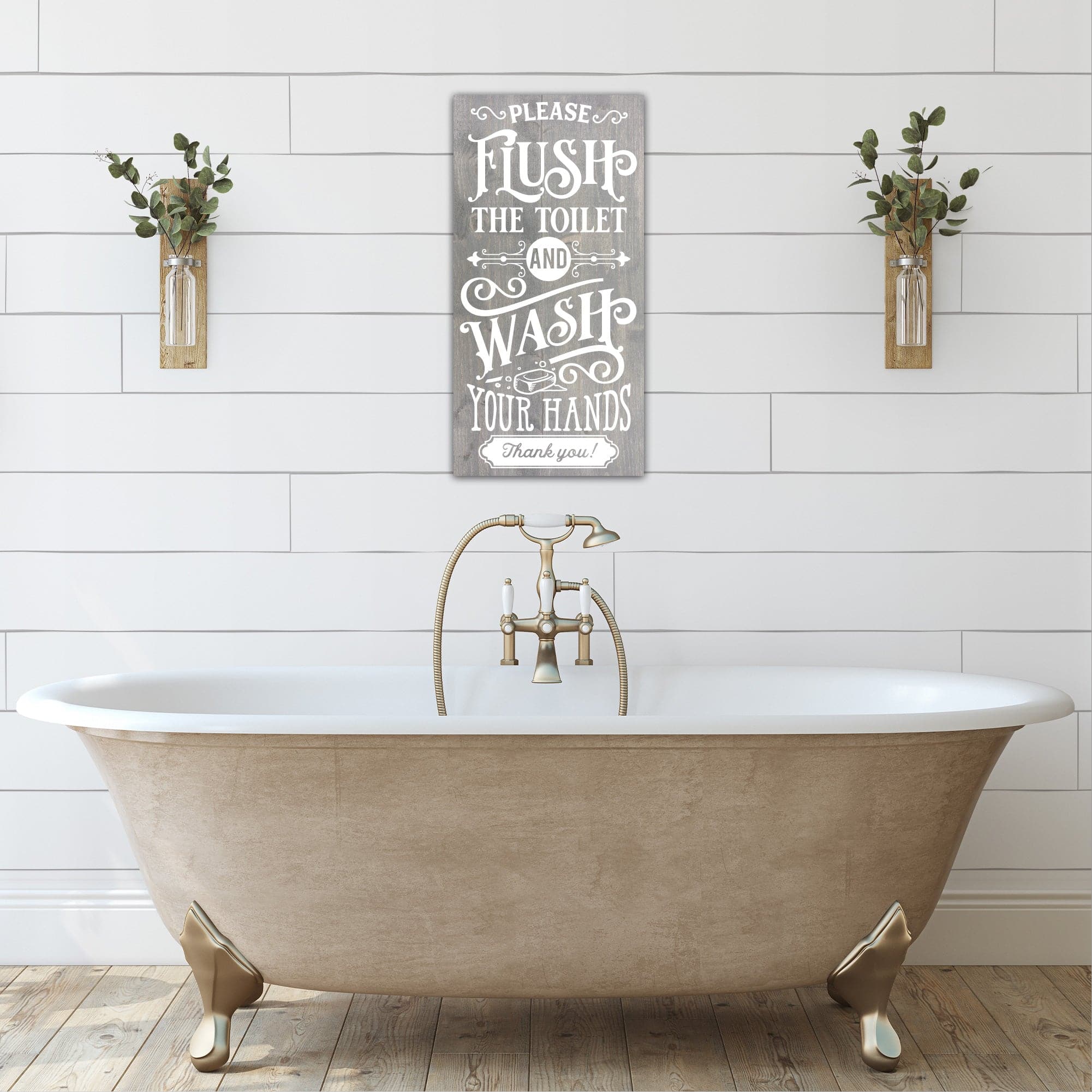 Please Flush the Toilet - Dream Big Printables