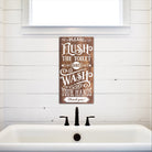 Please Flush the Toilet - Dream Big Printables