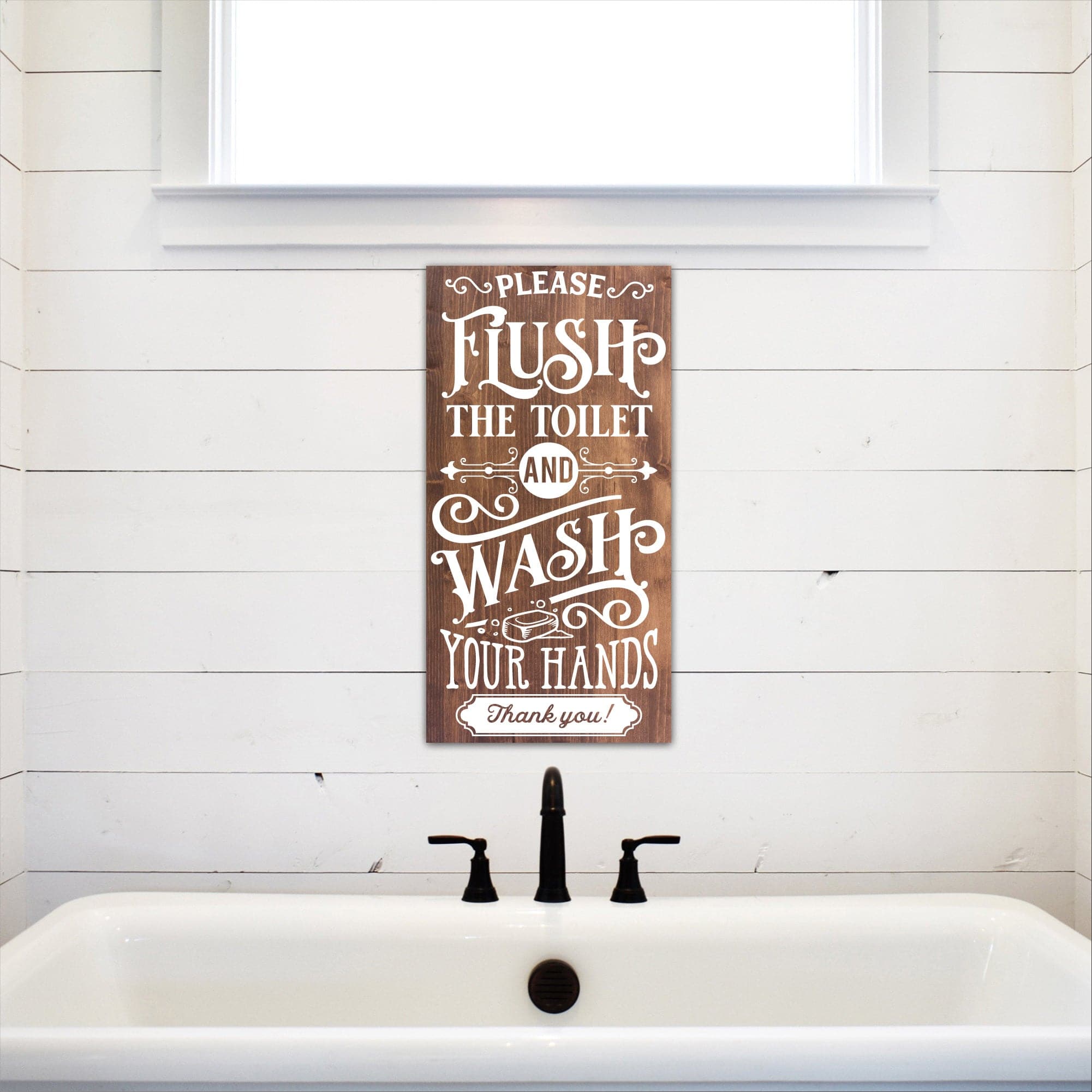 Please Flush the Toilet - Dream Big Printables