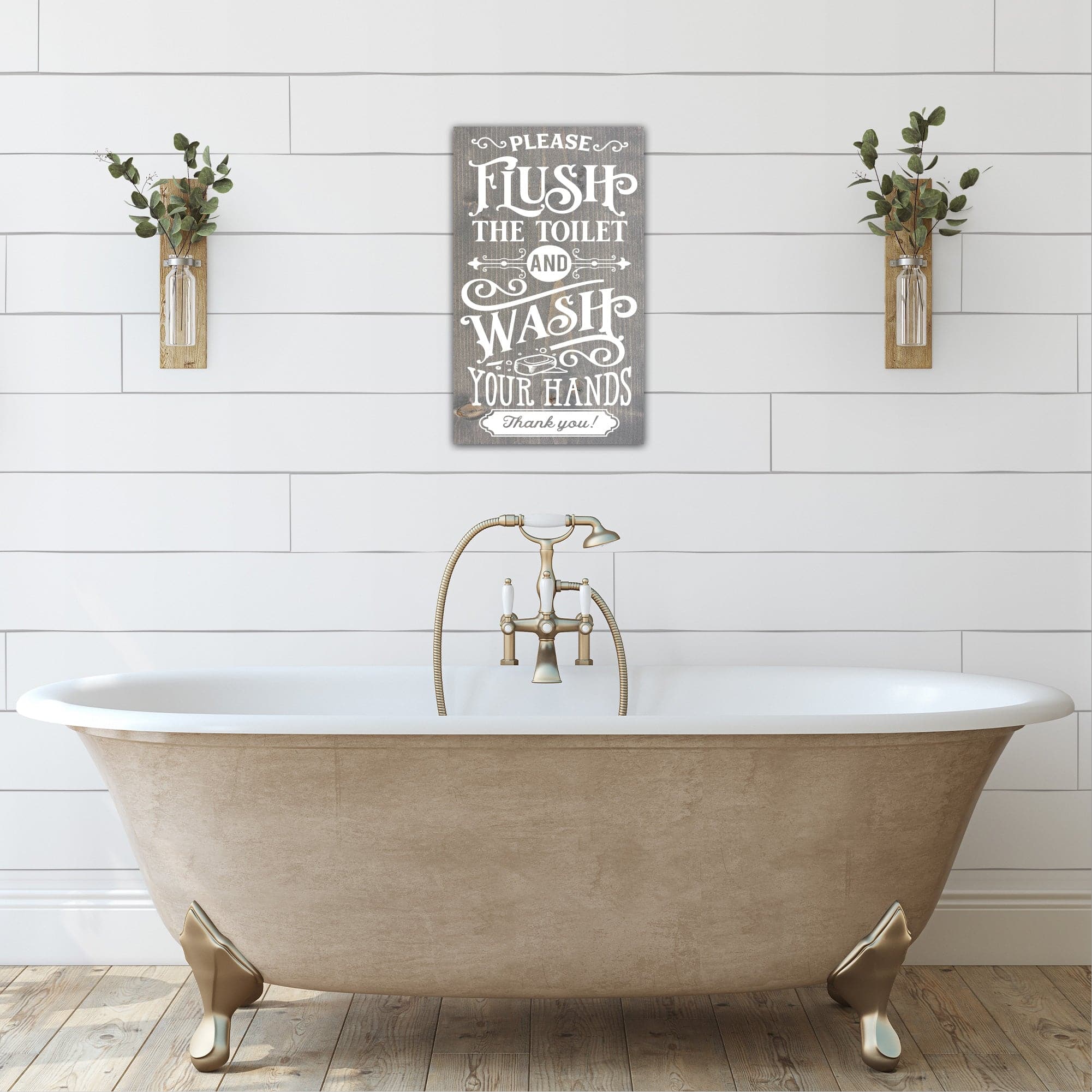 Please Flush the Toilet - Dream Big Printables