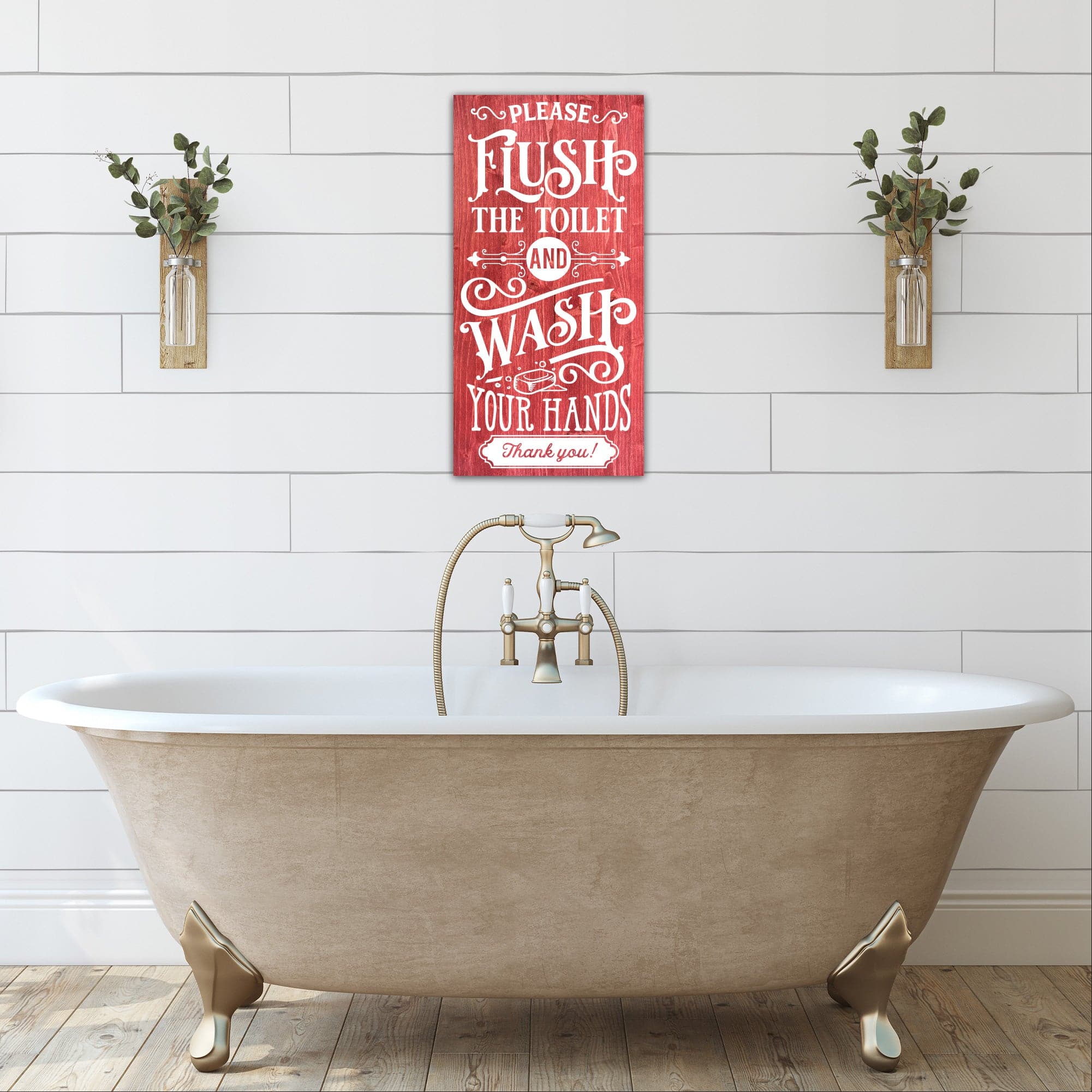 Please Flush the Toilet - Dream Big Printables