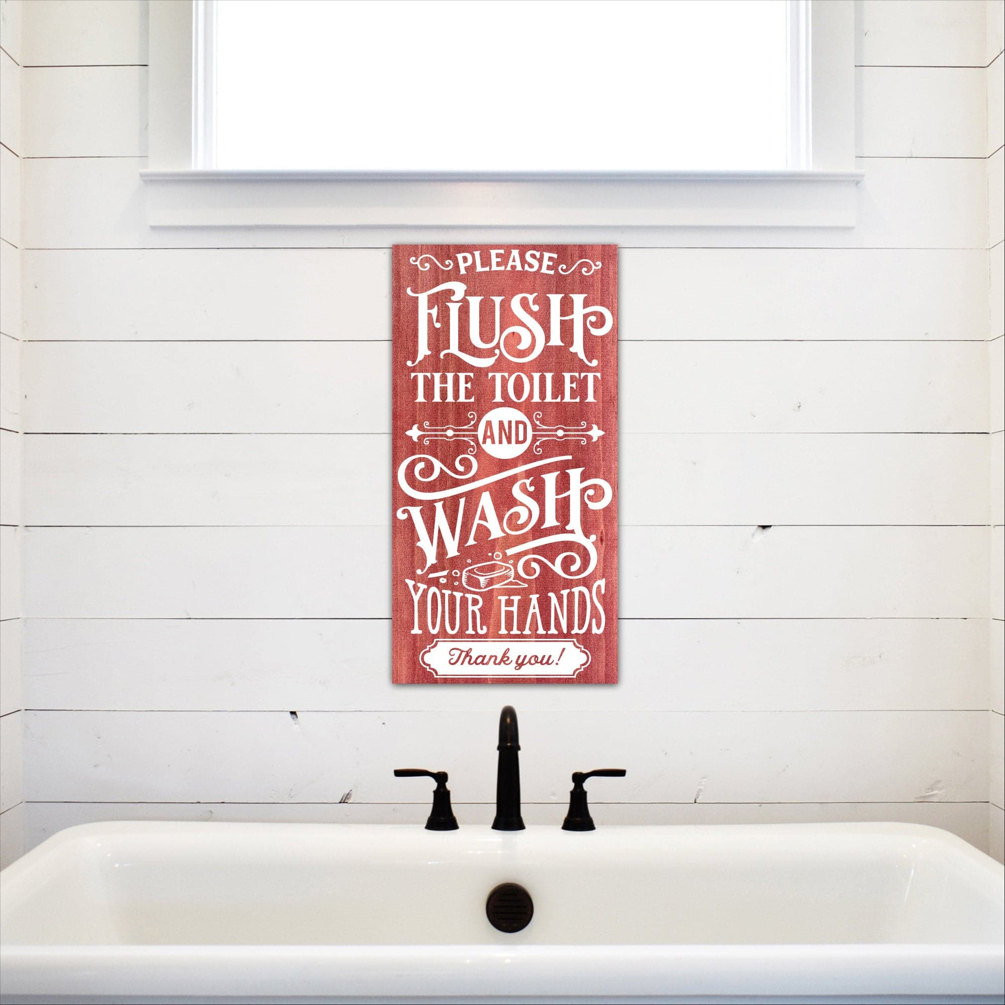 Please Flush the Toilet - Dream Big Printables