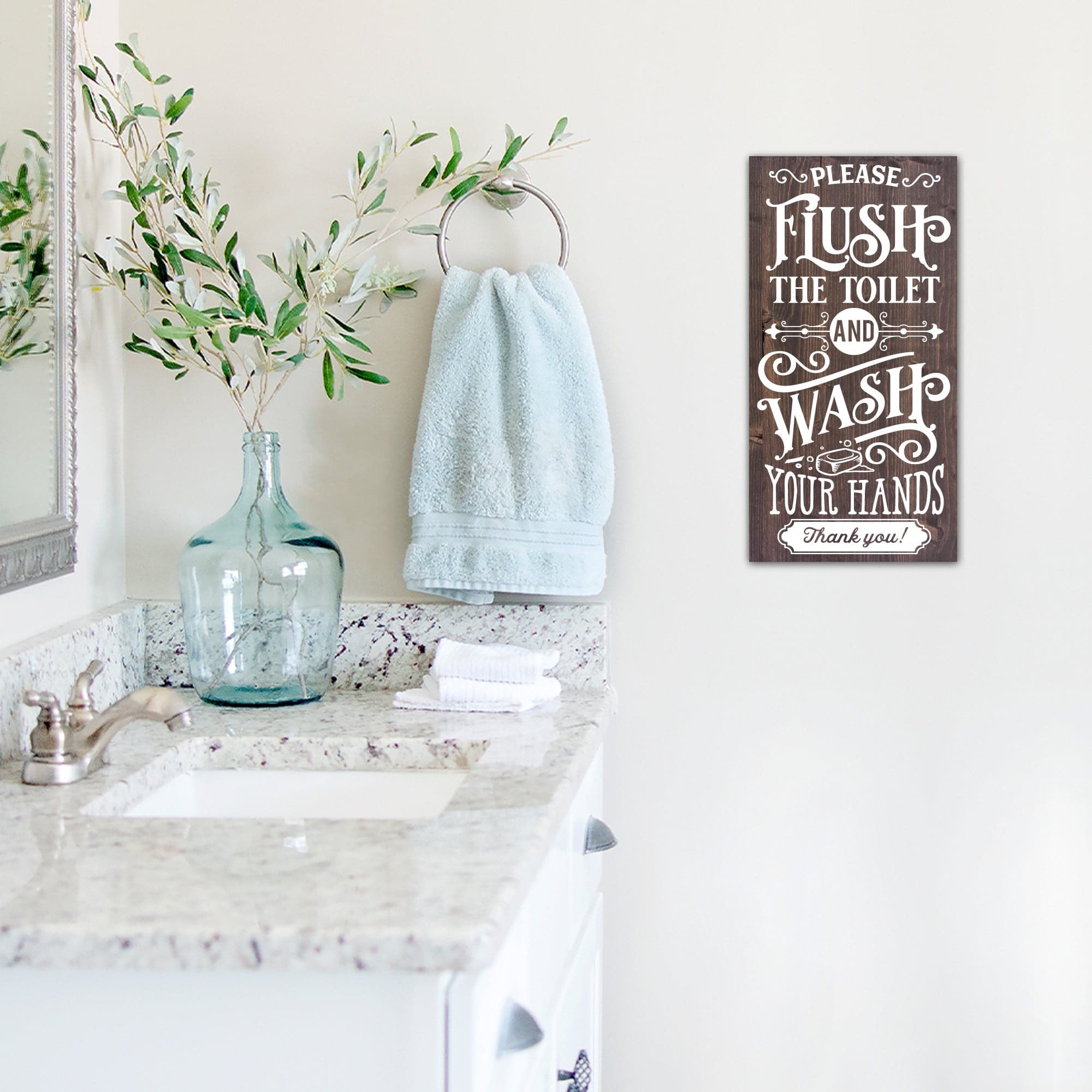 Please Flush the Toilet - Dream Big Printables