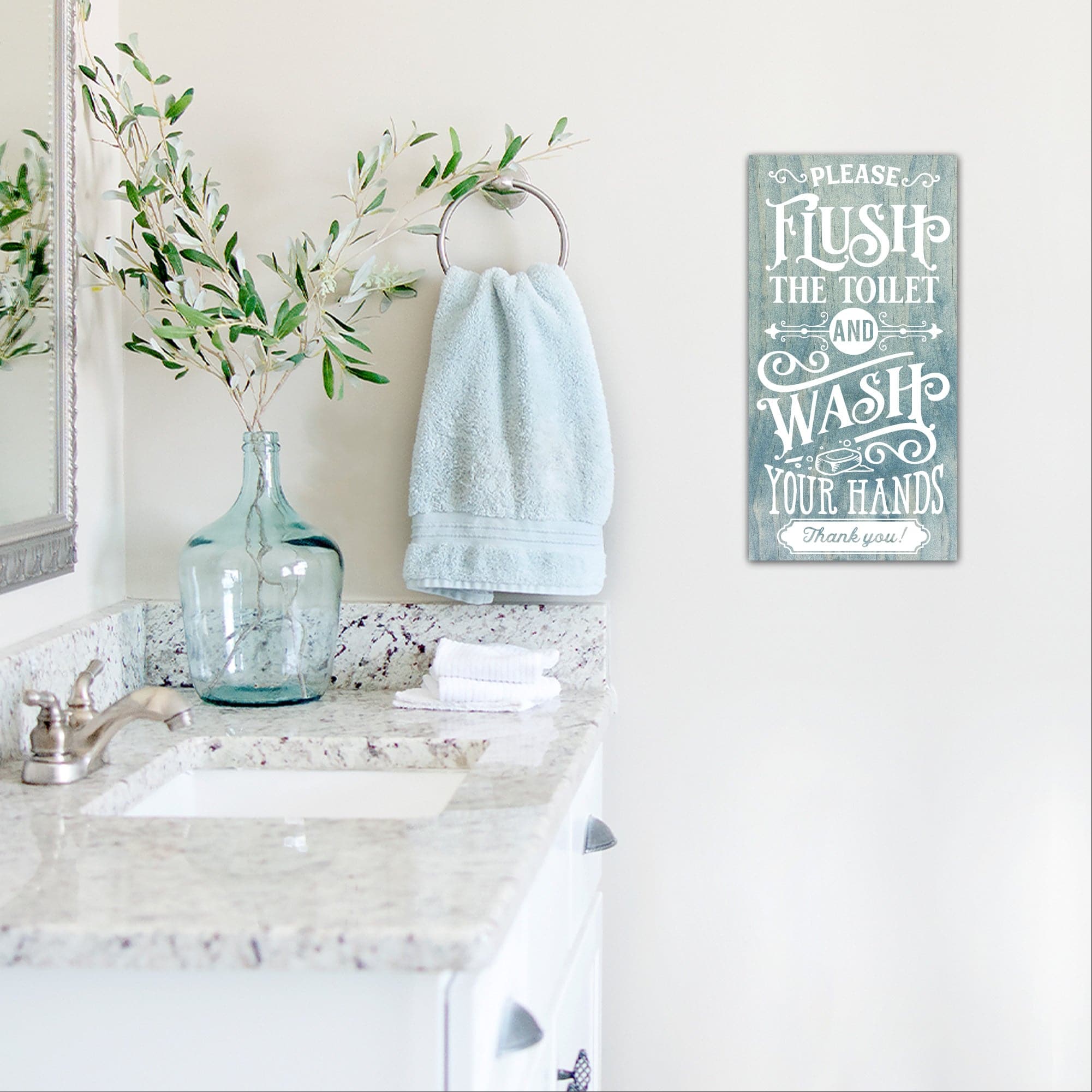 Please Flush the Toilet - Dream Big Printables