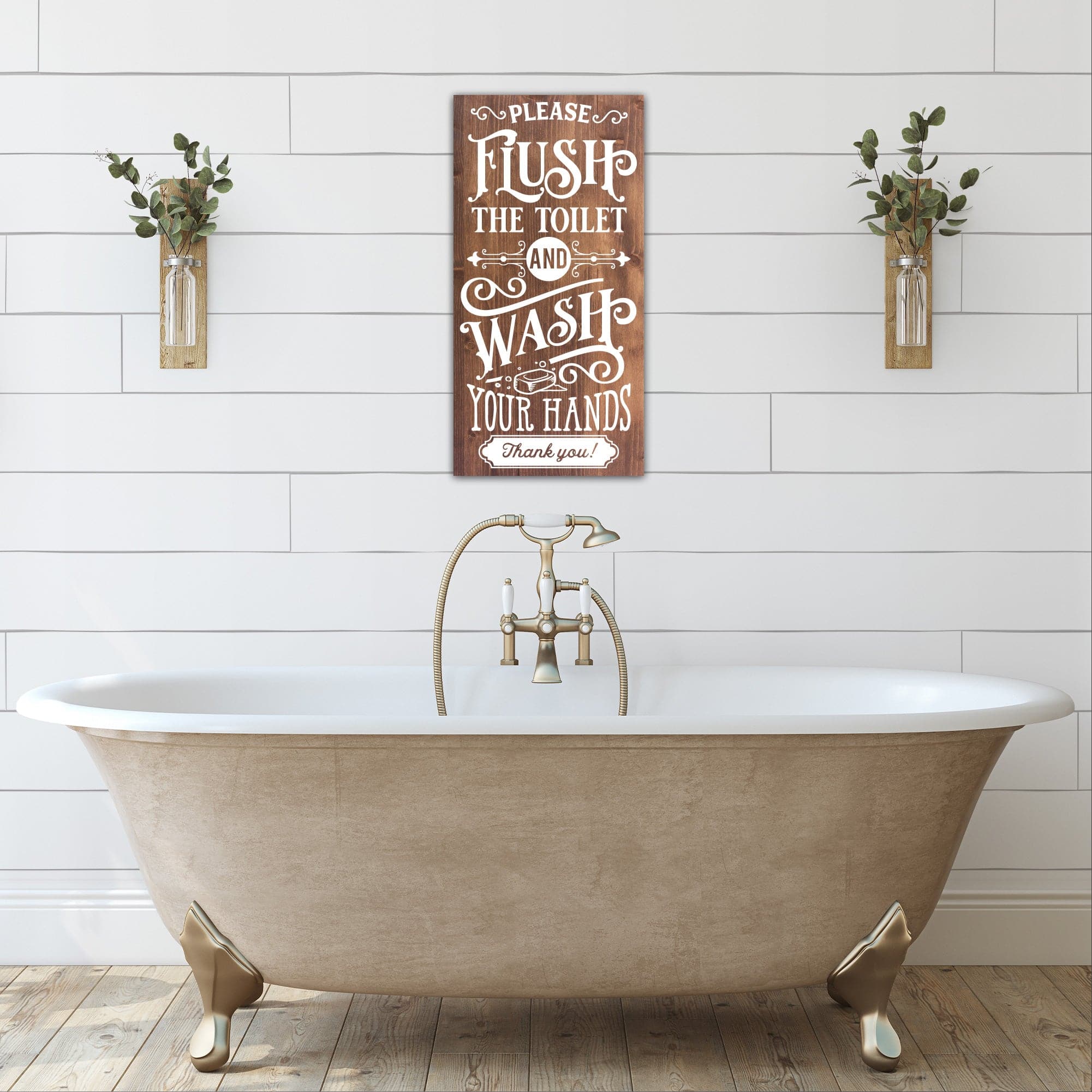 Please Flush the Toilet - Dream Big Printables