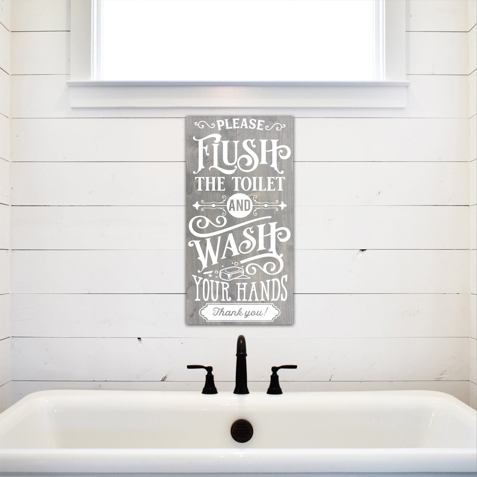 Please Flush the Toilet - Dream Big Printables