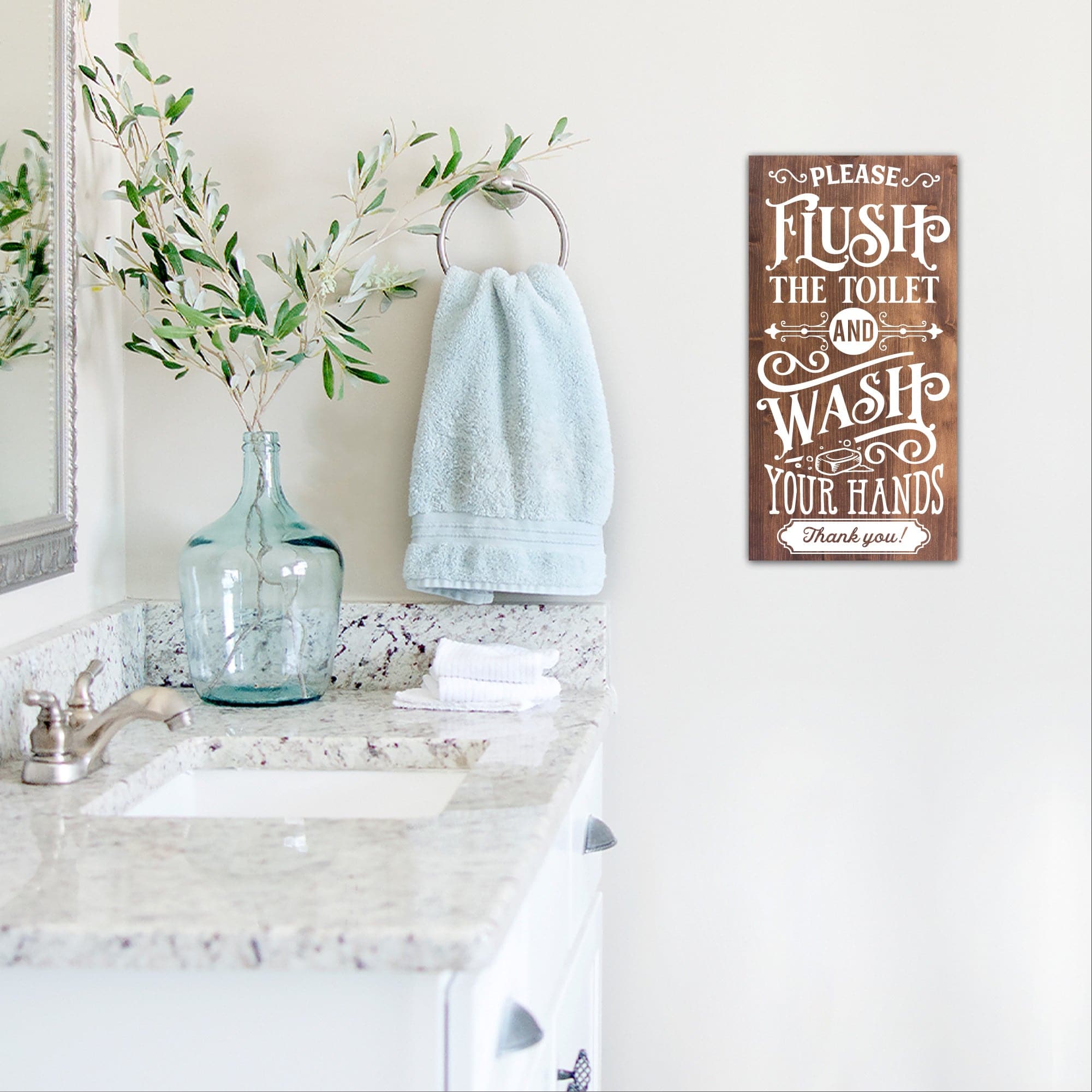 Please Flush the Toilet - Dream Big Printables