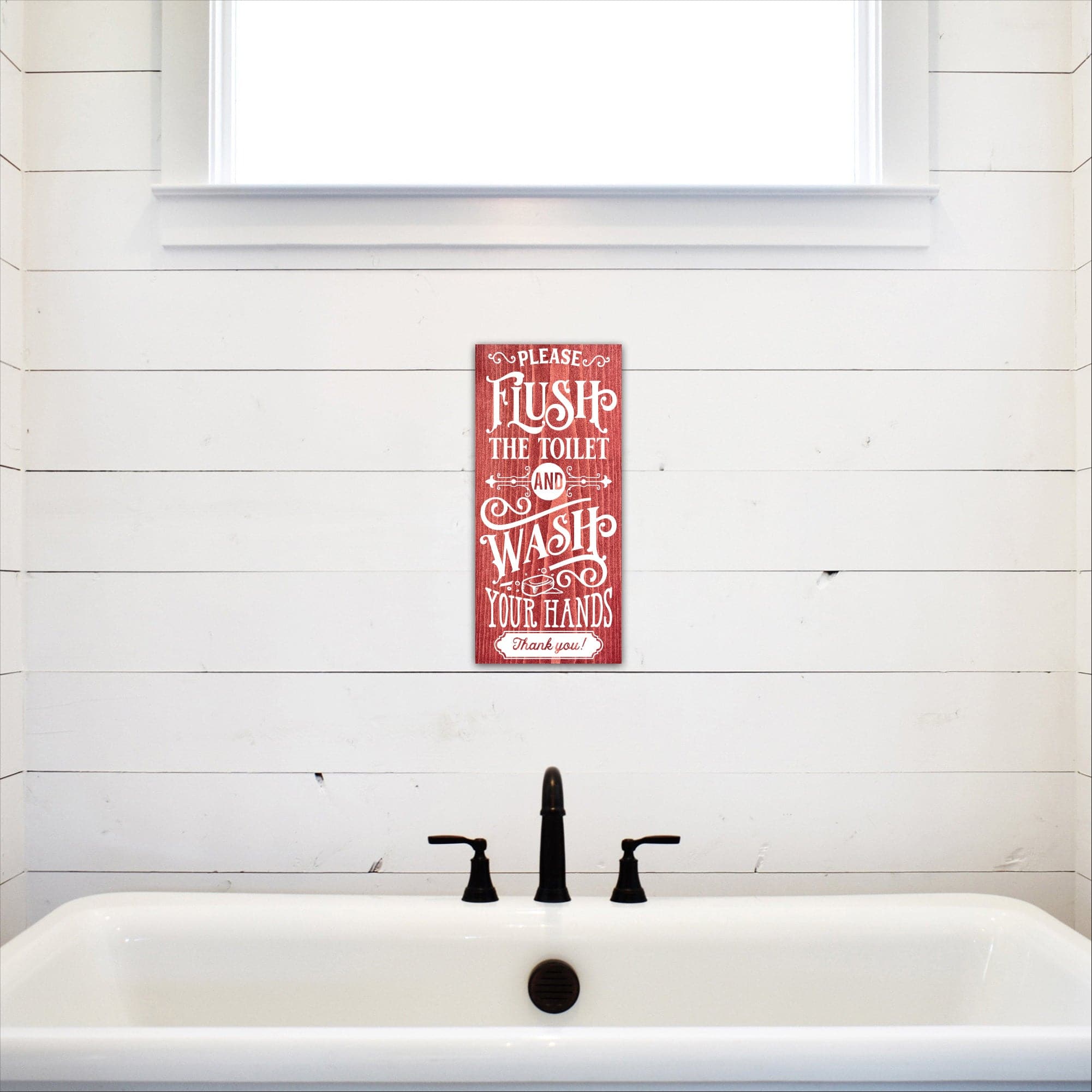 Please Flush the Toilet - Dream Big Printables