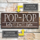 Pop-Pop - Custom Father's Day Sign - Dream Big Printables