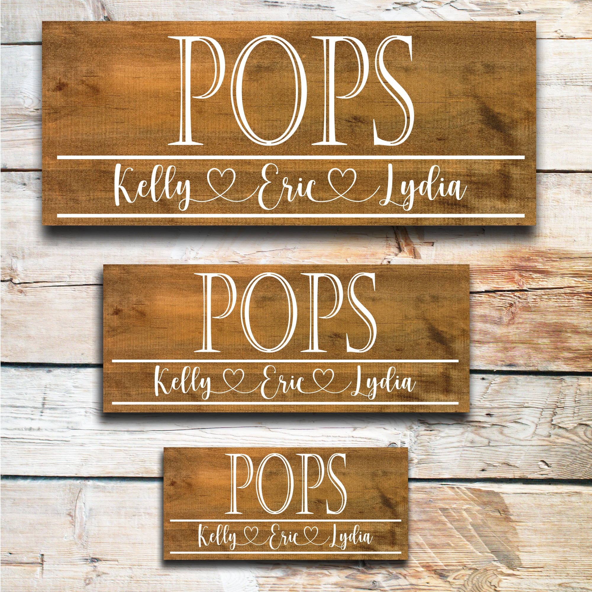 Pops - Custom Father's Day Sign - Dream Big Printables