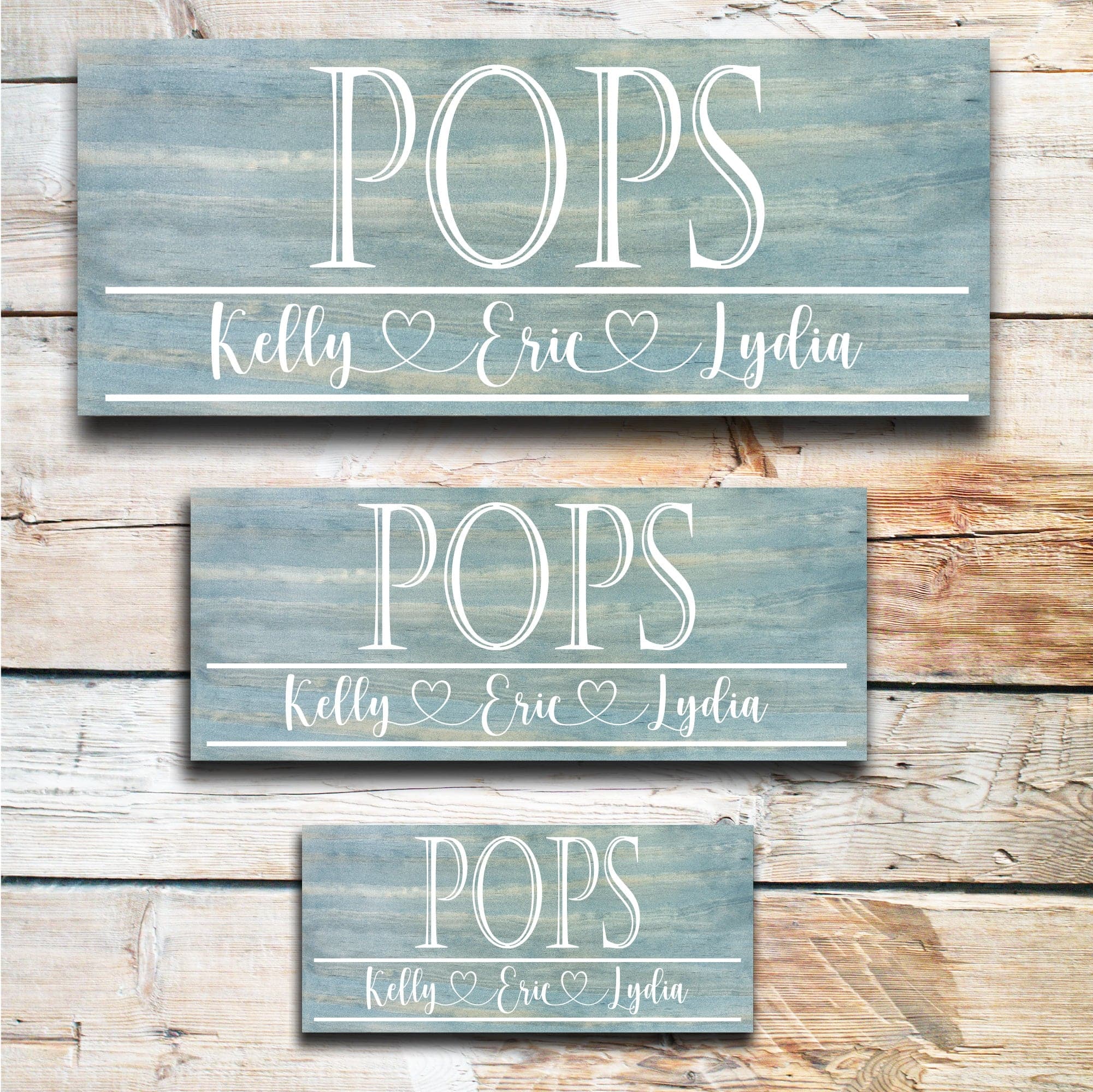 Pops - Custom Father's Day Sign - Dream Big Printables