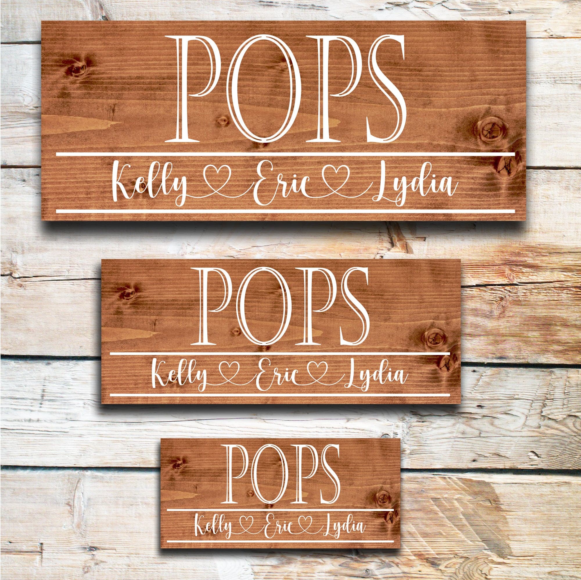 Pops - Custom Father's Day Sign - Dream Big Printables