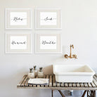 Relax Soak Unwind Breathe Wall Art - Dream Big Printables