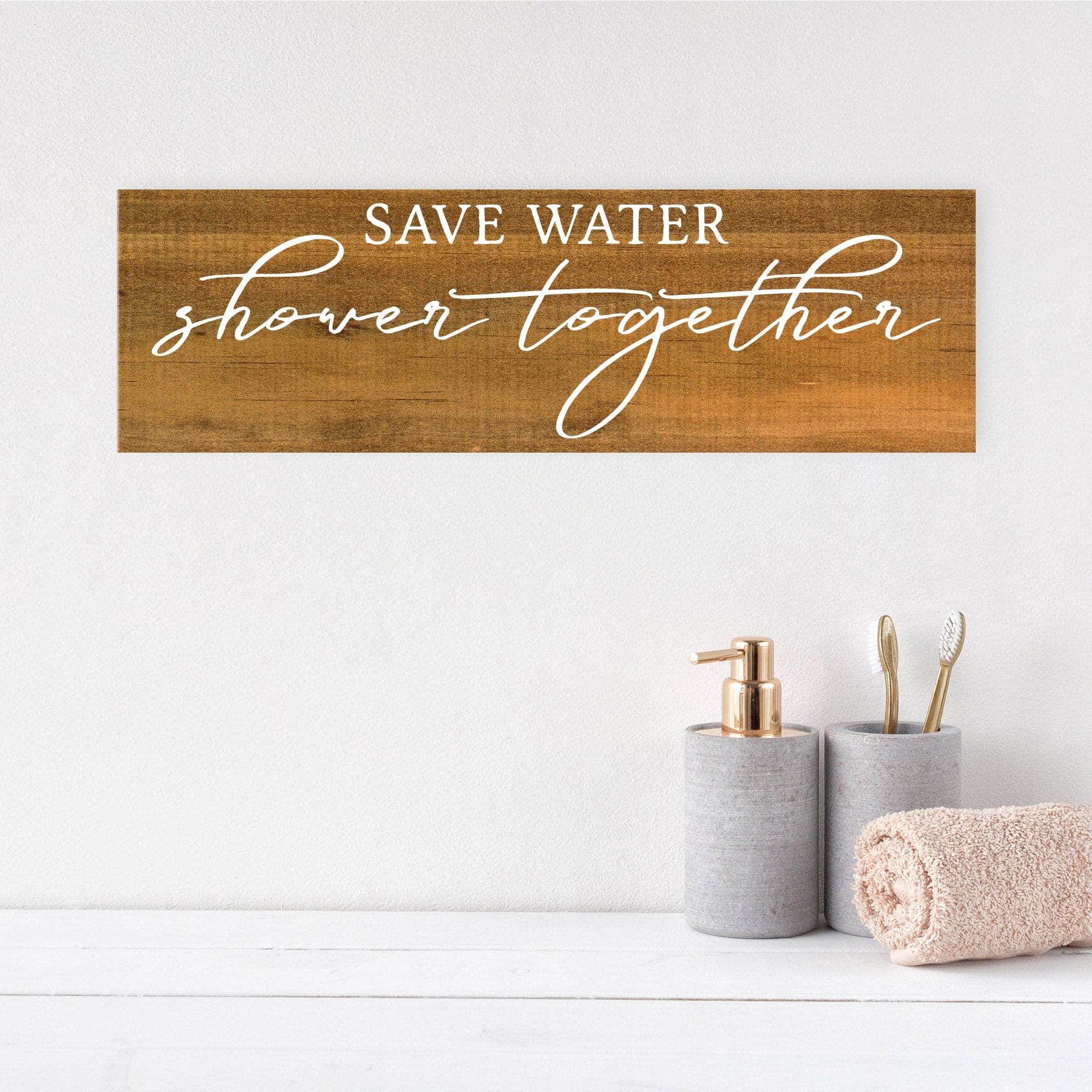 Save Water Shower Together - Dream Big Printables