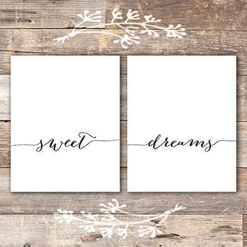 Sweet Dream Wall Art Decor Sweet Dreams Prints Set Dream Big Printables