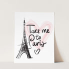 Take Me to Paris Wall Art - Dream Big Printables