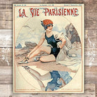 The Wonders Of The Ocean La Parisienne Cover French Art Print - Unframed - 8x10 - Dream Big Printables