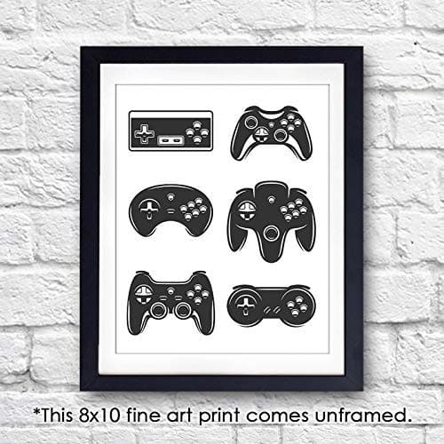 Video Game Wall Art Print - 8x10 - Dream Big Printables