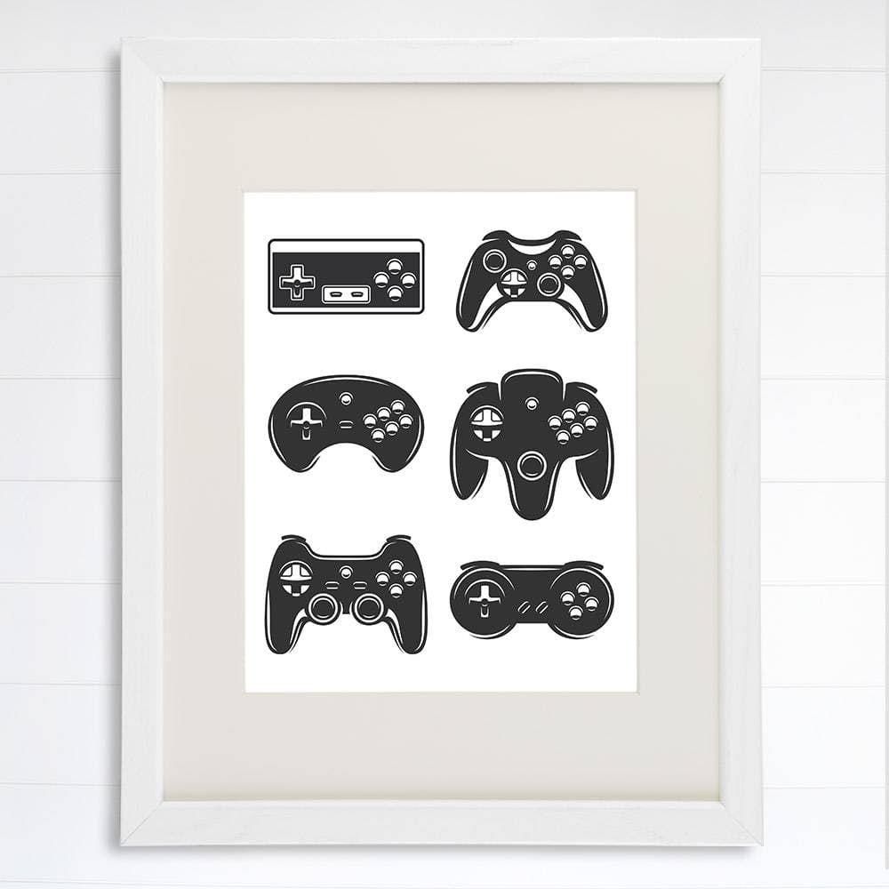 Video Game Wall Art Print - 8x10 - Dream Big Printables