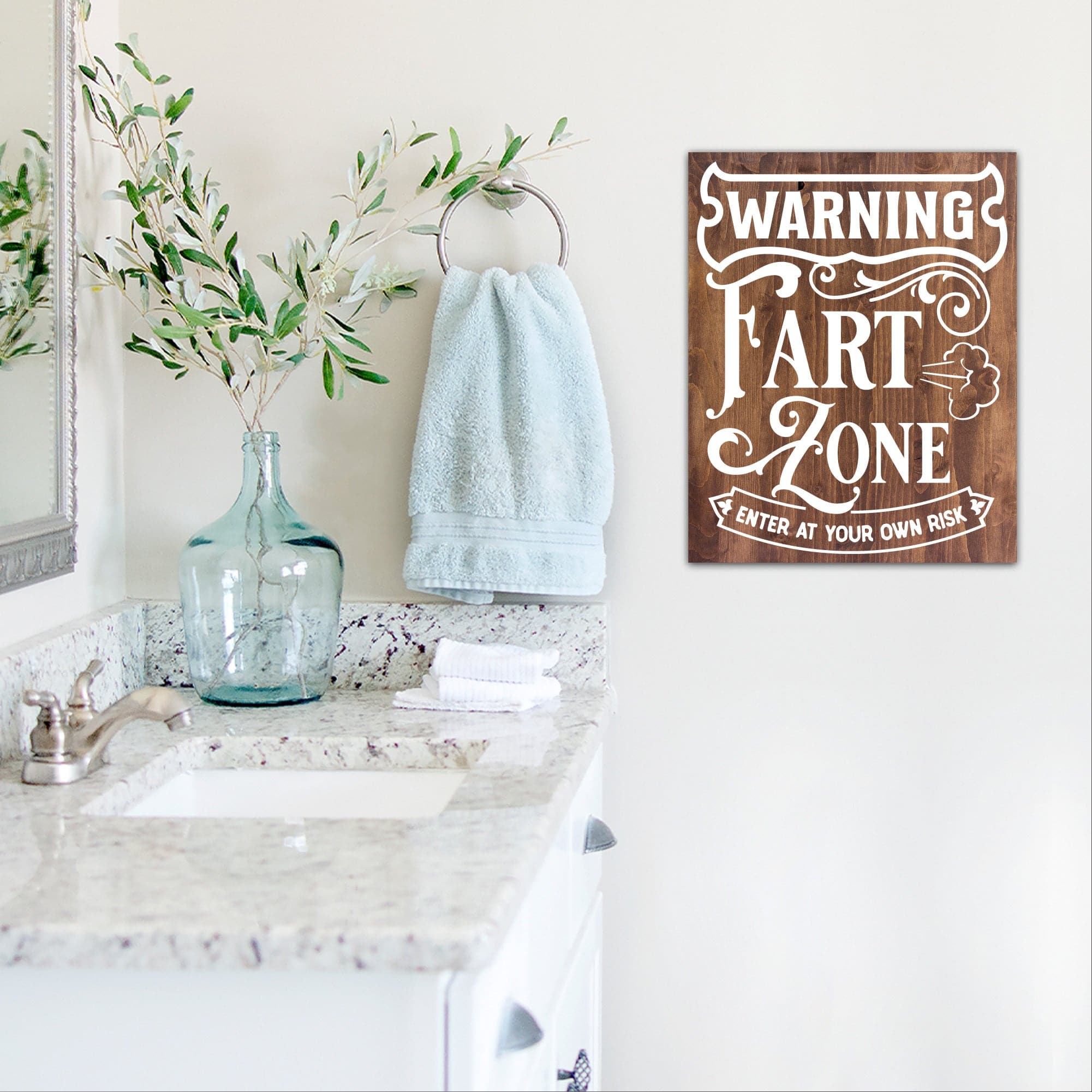 Warning Fart Zone - Dream Big Printables