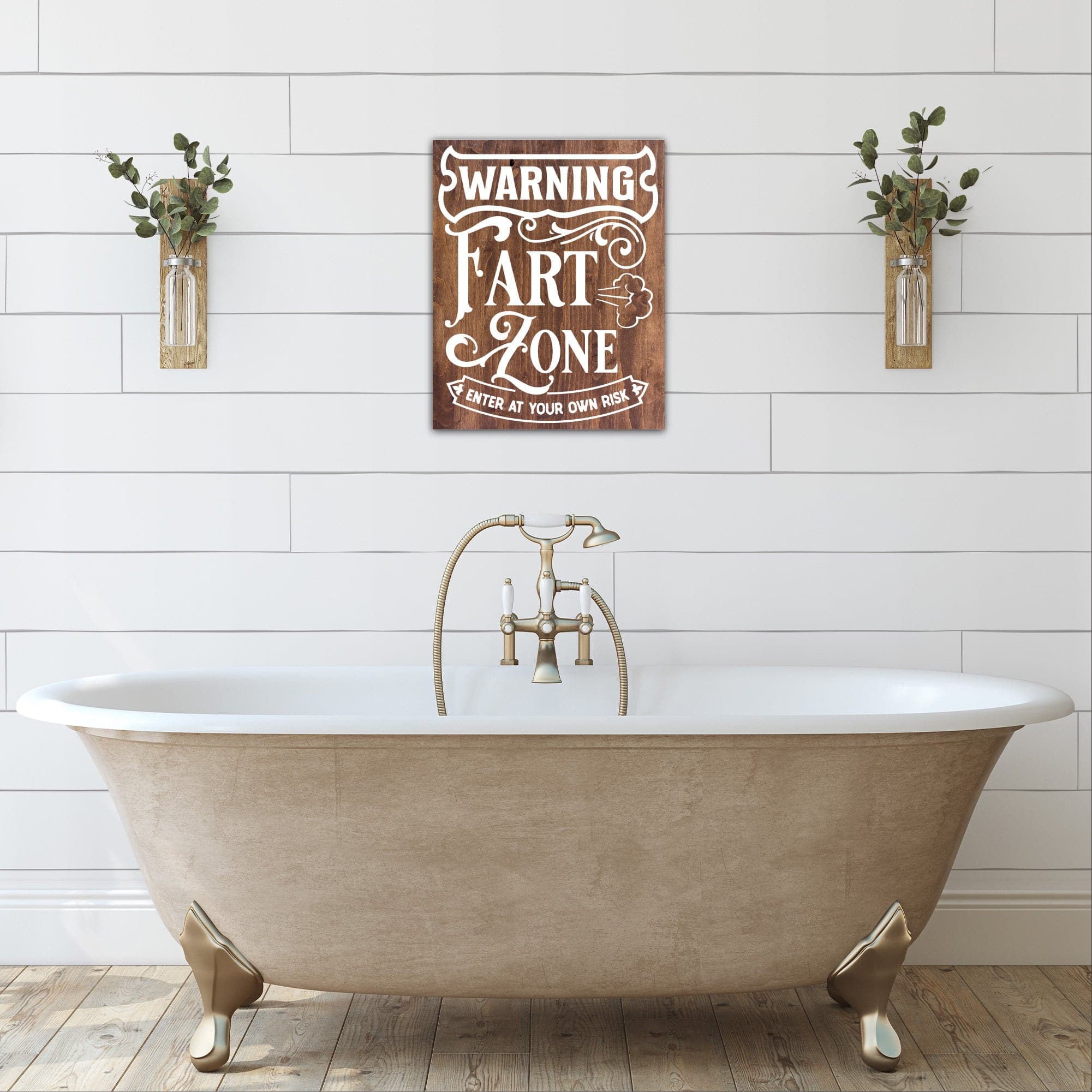 Warning Fart Zone - Dream Big Printables