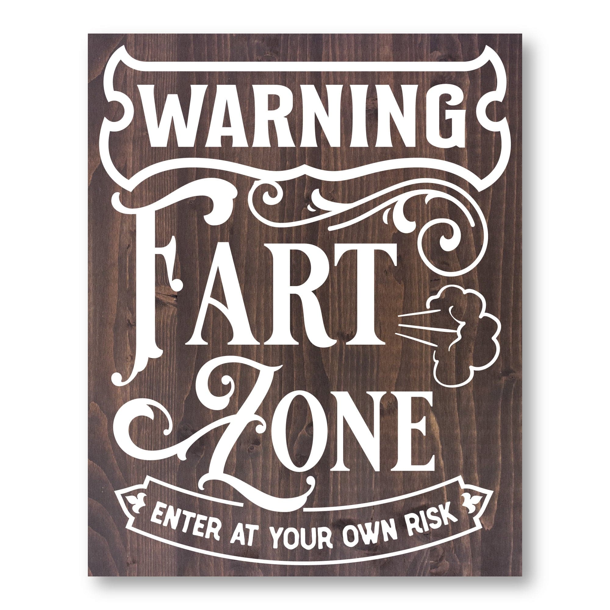 Warning Fart Zone - Dream Big Printables