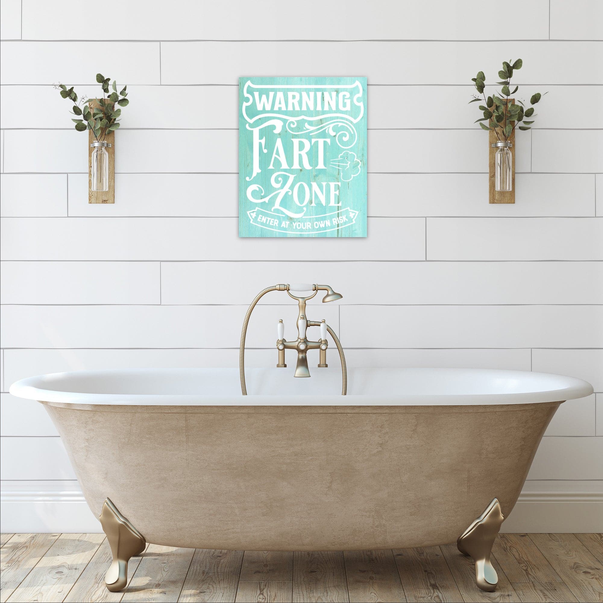 Warning Fart Zone - Dream Big Printables