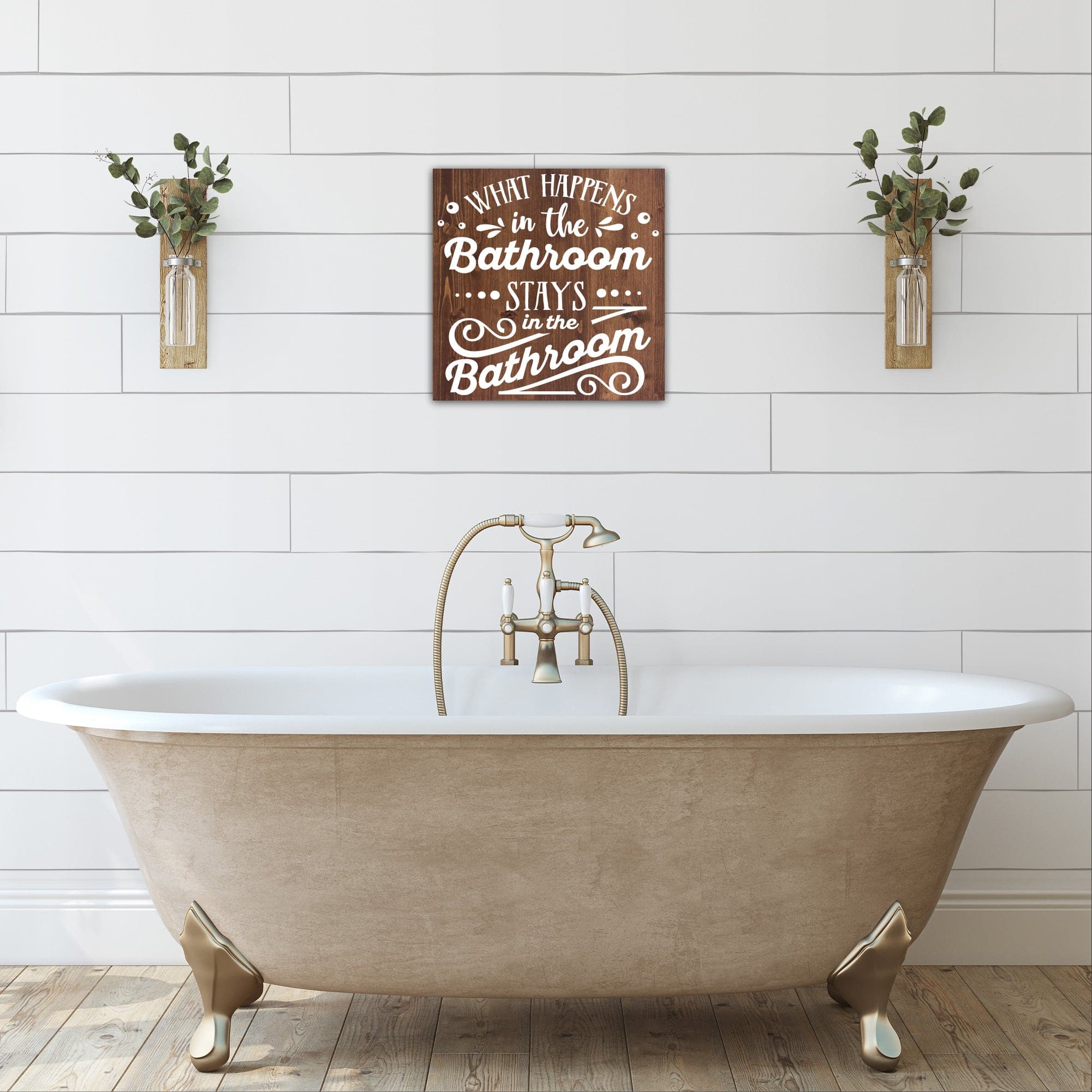 What Happens in the Bathroom - Dream Big Printables