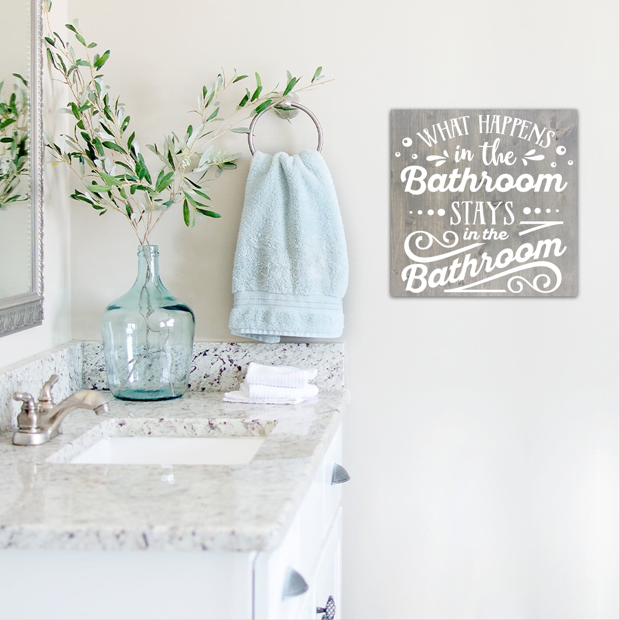 What Happens in the Bathroom - Dream Big Printables