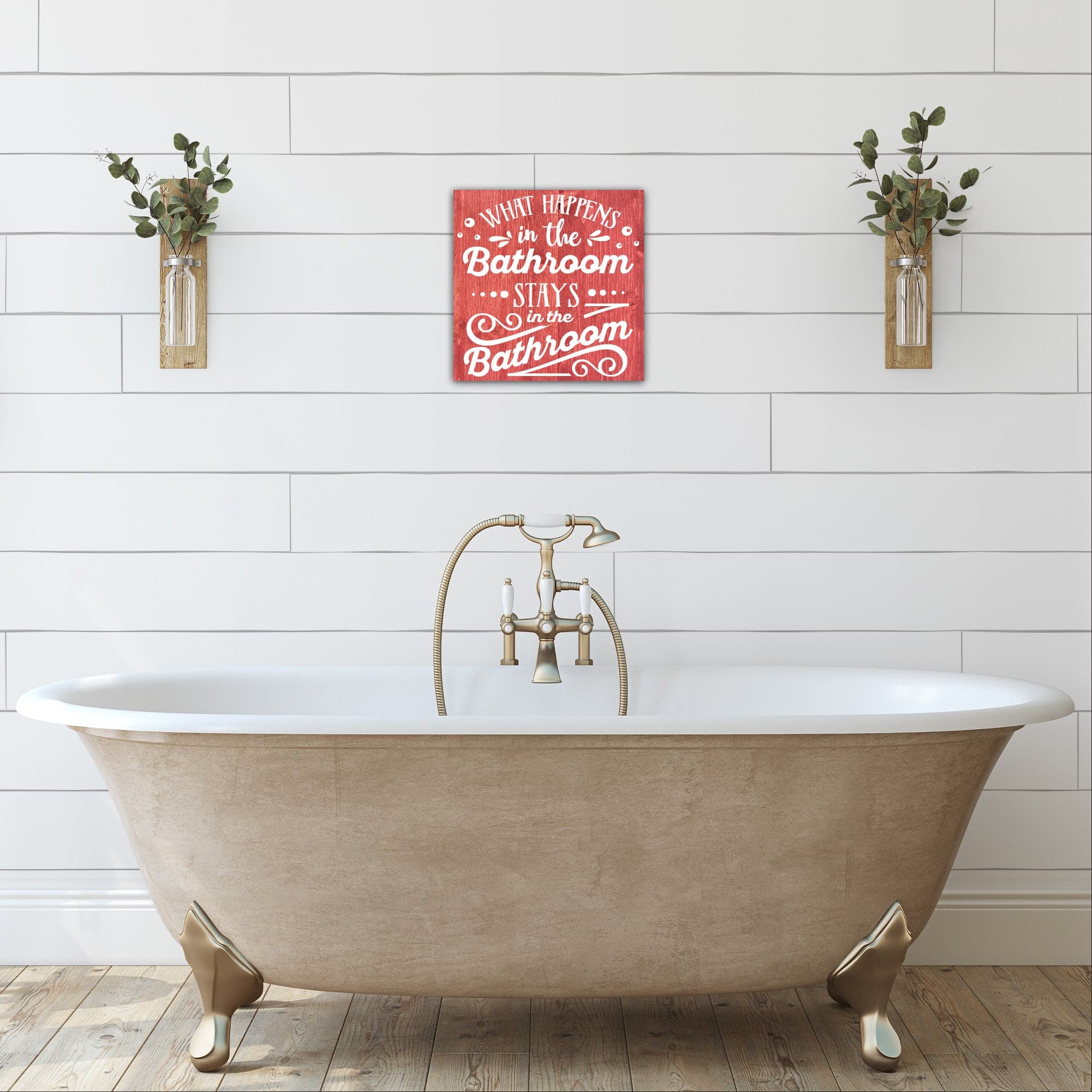 What Happens in the Bathroom - Dream Big Printables