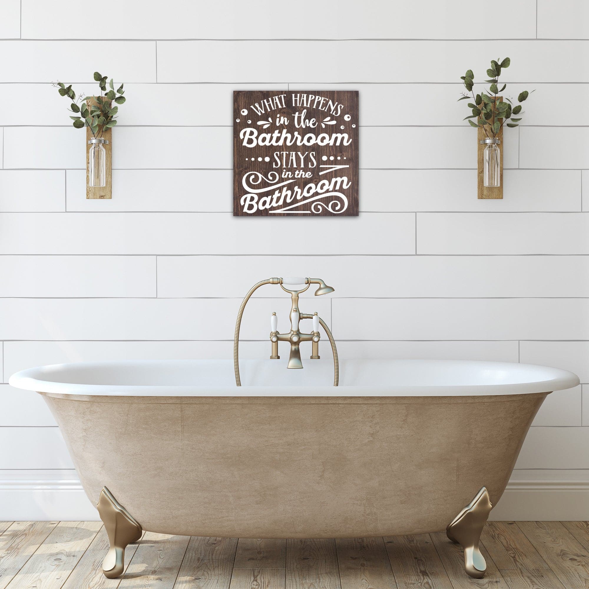 What Happens in the Bathroom - Dream Big Printables