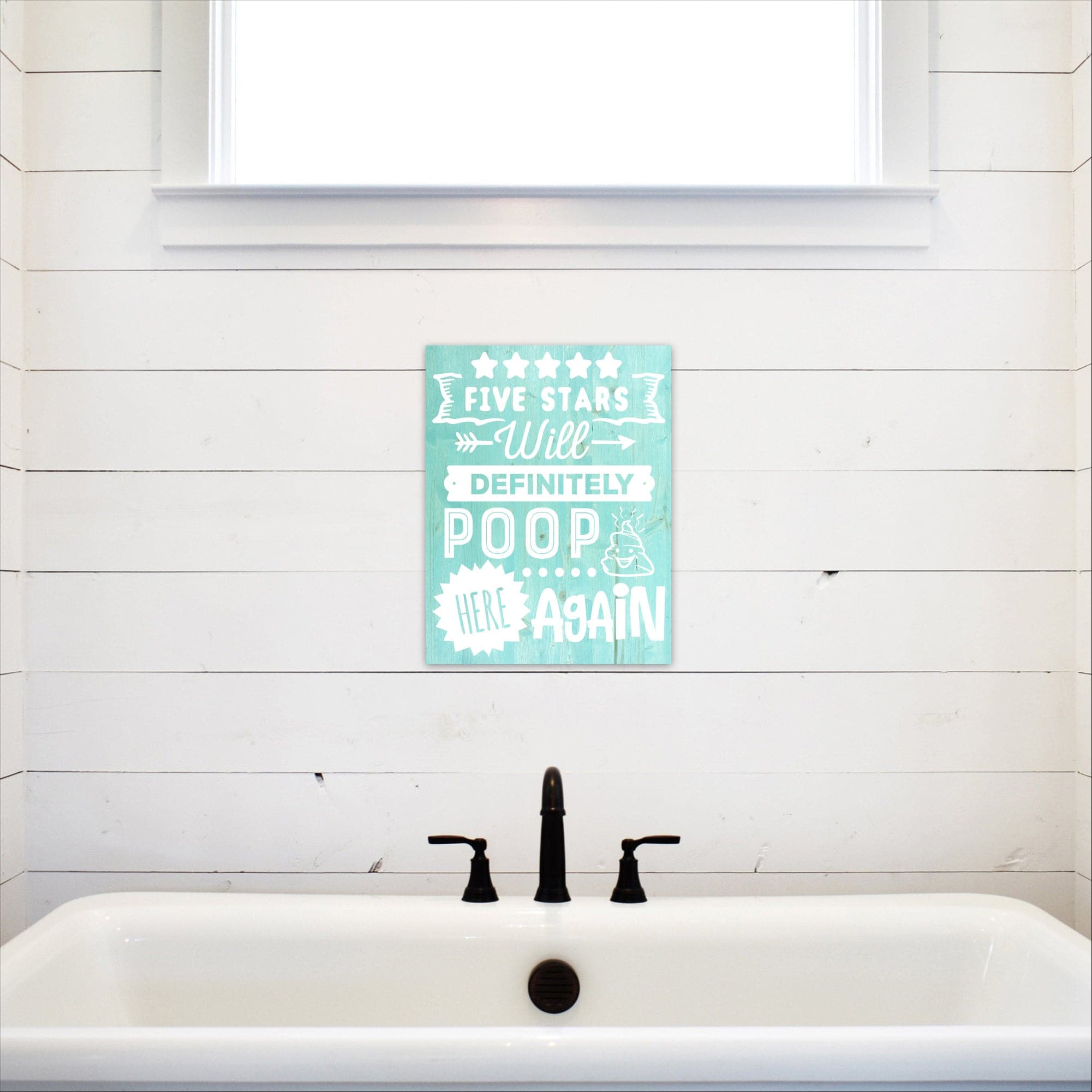 Will Poop Here Again - Dream Big Printables